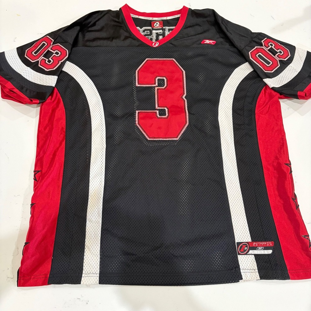 Reebok Allen Iverson I3 Limited Edition Jersey Mens 3XL Black Red Stitched 3